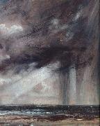 John Constable Rainstorm over the sea painting